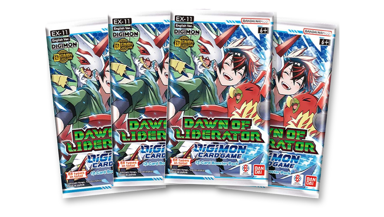 Digimon Dawn of Liberator (4 packs)
