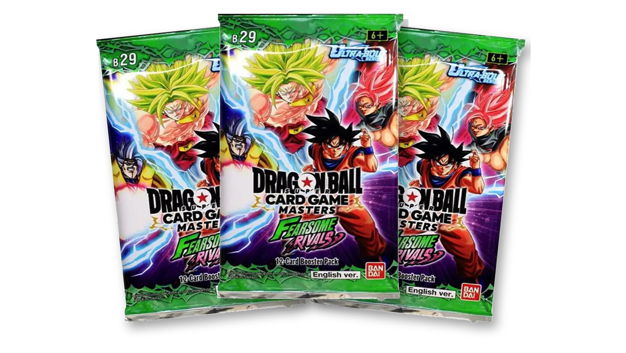 Dragon Ball Fearsome Rivals Booster packs (3 Packs)