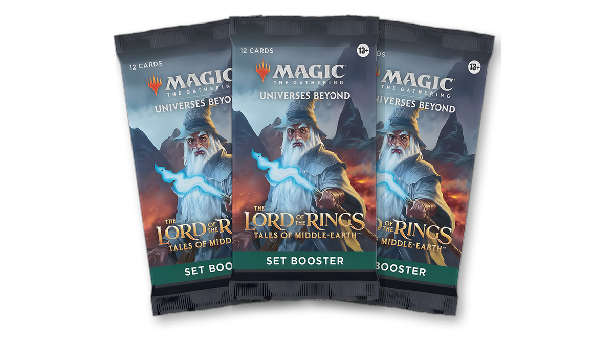 The Lord of the Rings: Tales of Middle-earth Booster Packs (3 packs)