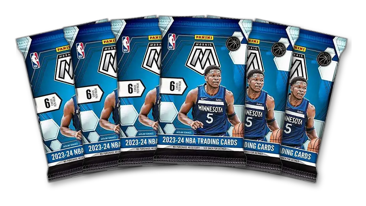 2023/24 Panini Mosaic Basketball (6 packs)