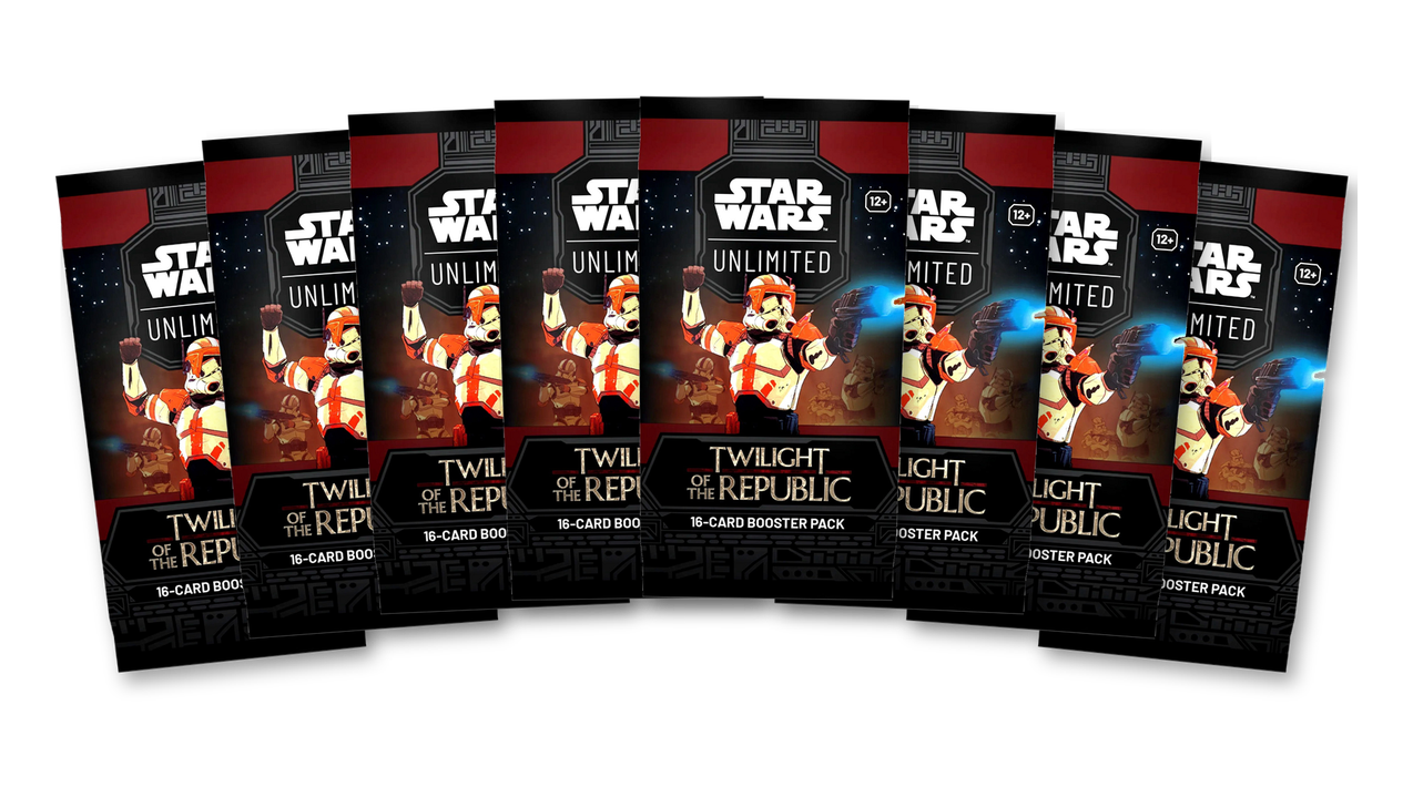 Starwars Unlimited Booster Packs Twilight of the Republic (8 Packs)