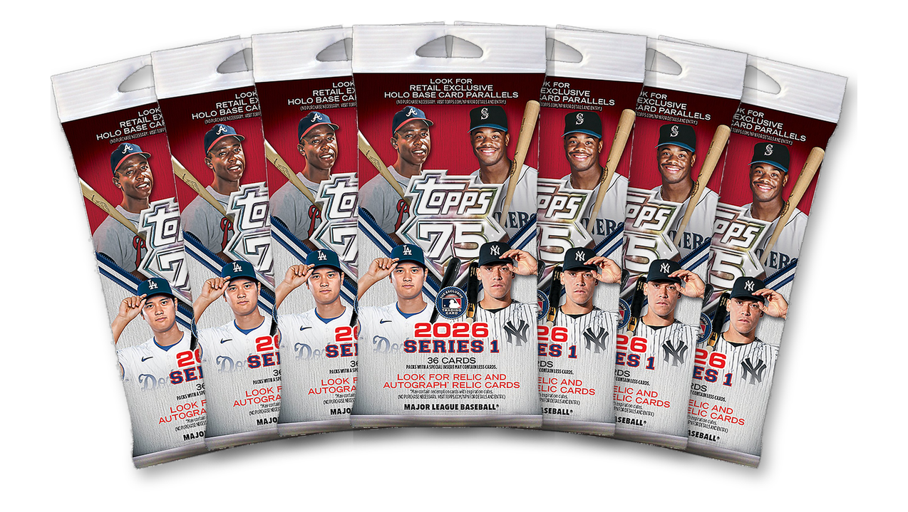 2025 Topps Chrome Baseball (7 packs)