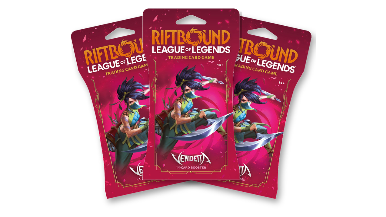 Riftbound Vendetta Booster Pack (3 Packs)