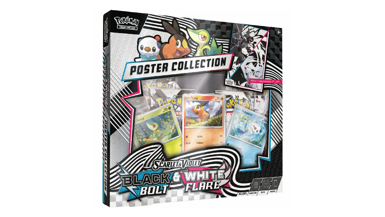 Black Bolt white flare Poster collection