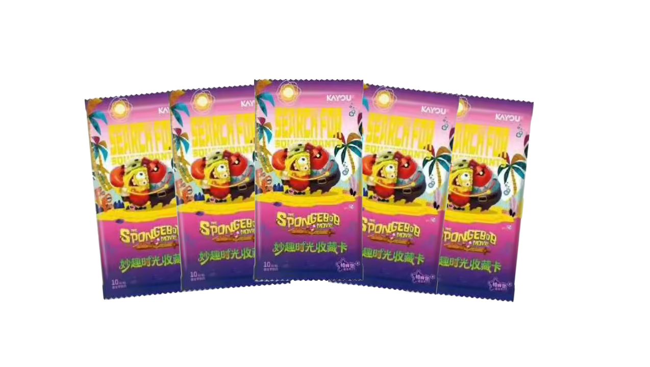 Spongebob Kayou Vol 3 Searching for SpongeBob (5 Packs)