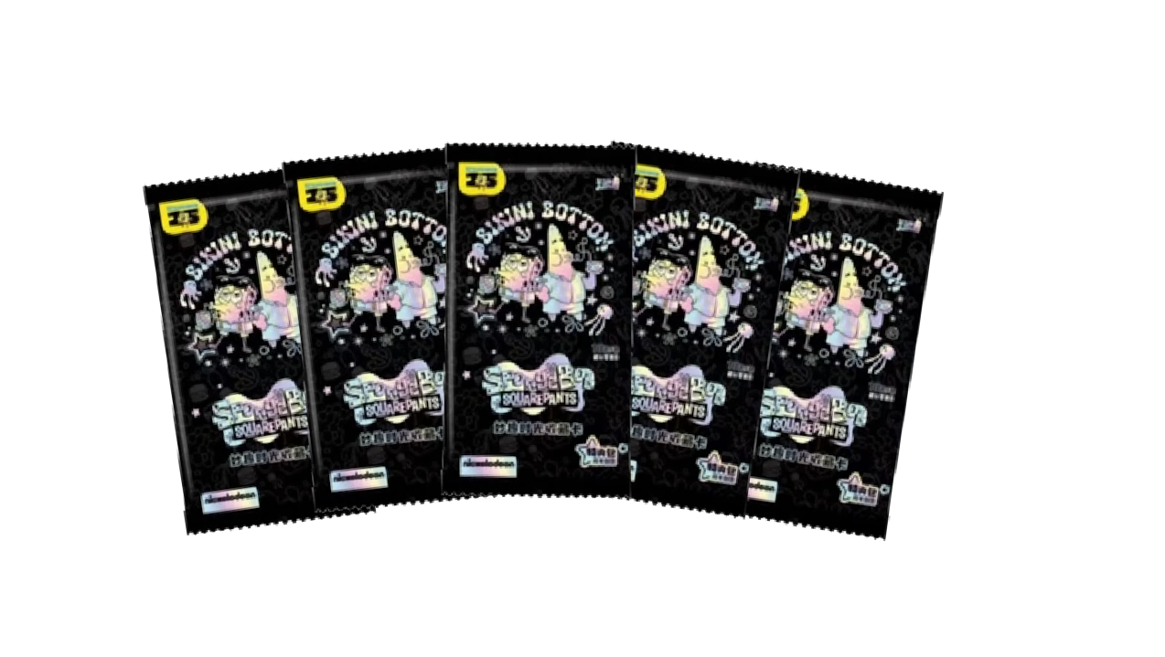 Spongebob Kayou Booster Pack, 5 Packs