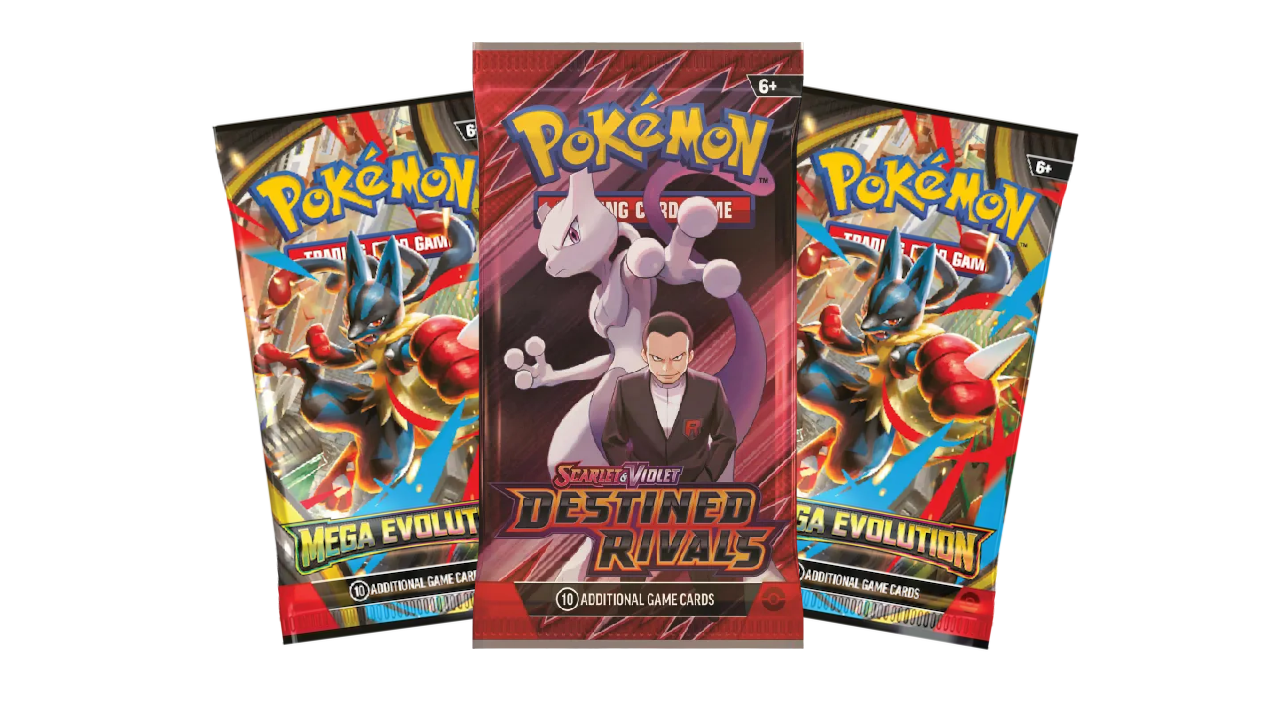 2 Mega Evolutions 1 Destined Rivals