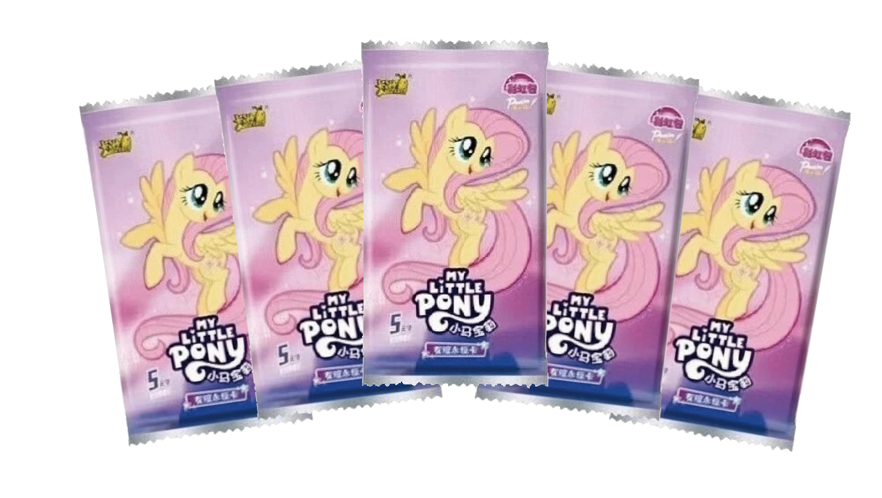 My Little Pony Friendship Anime Collection Booster Packs (5 packs)