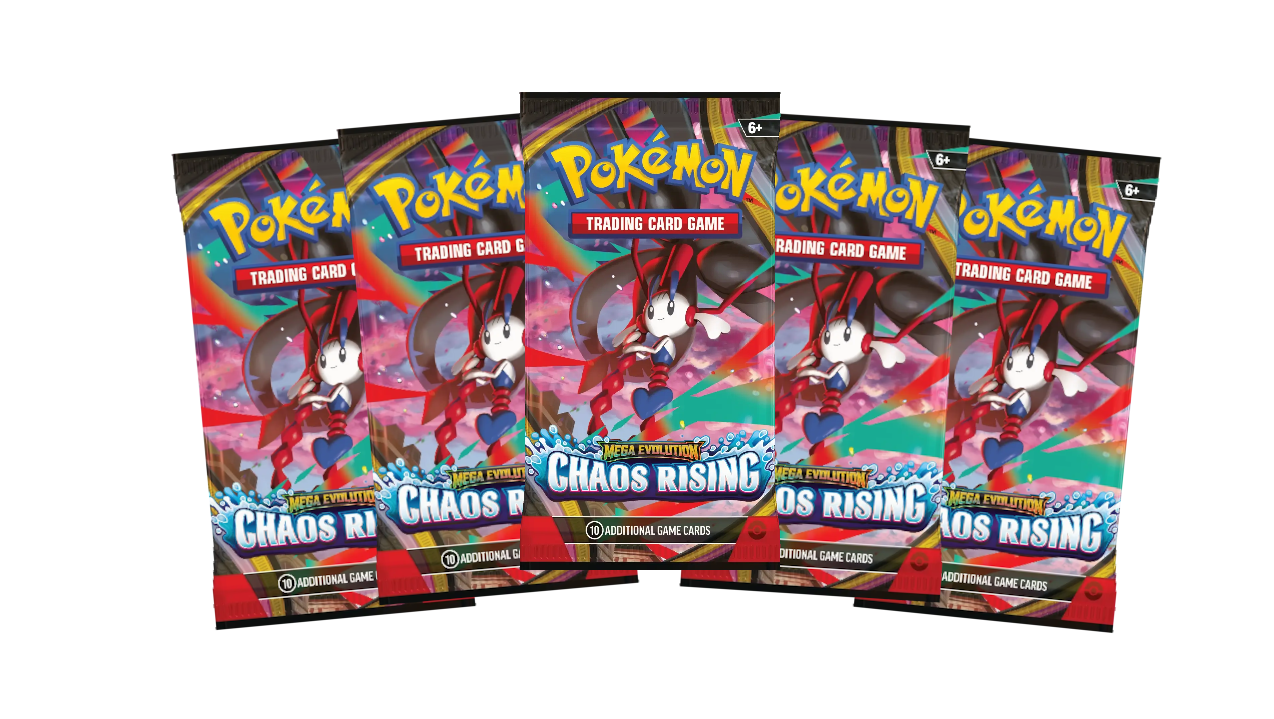 I'll take 5 Pokemon Chaos Rising Packs