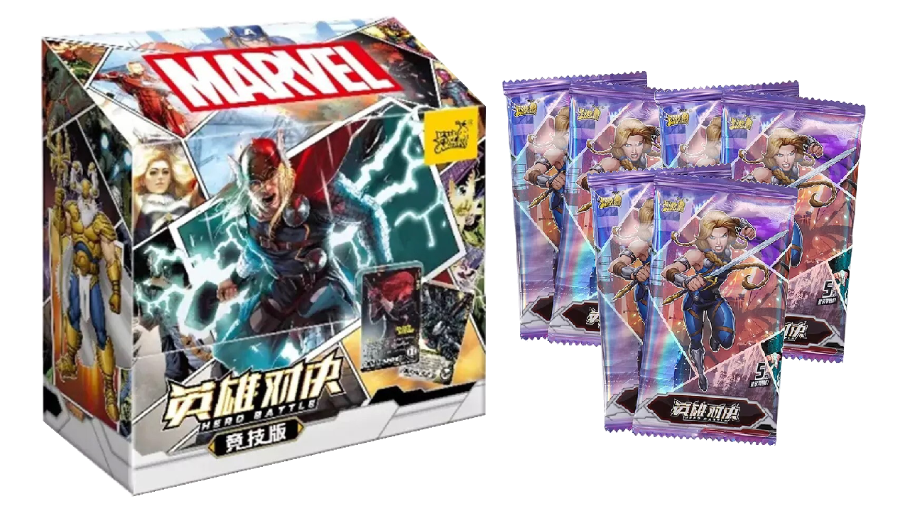 Marvel Hero Battle Series 4 Thor 1 (6 packs)