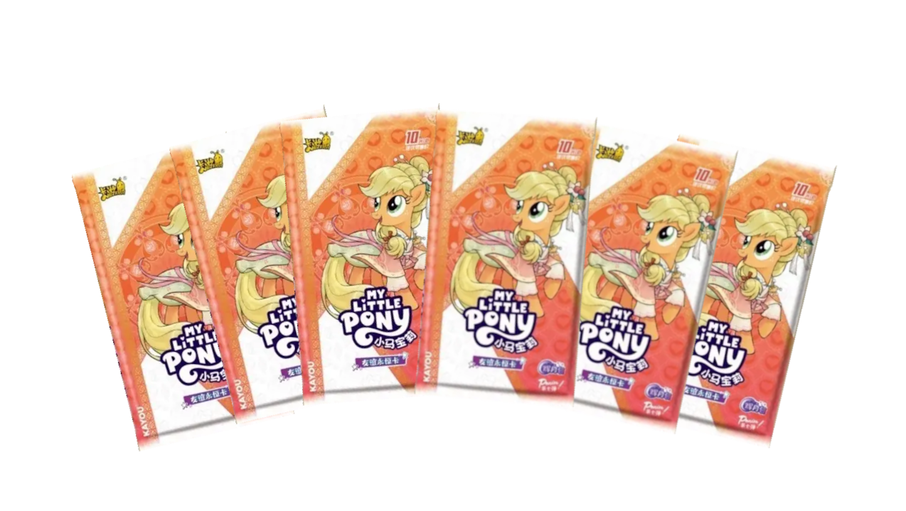 My Little Pony Collection Trading Card Moon Vol 7 (6 Packs)