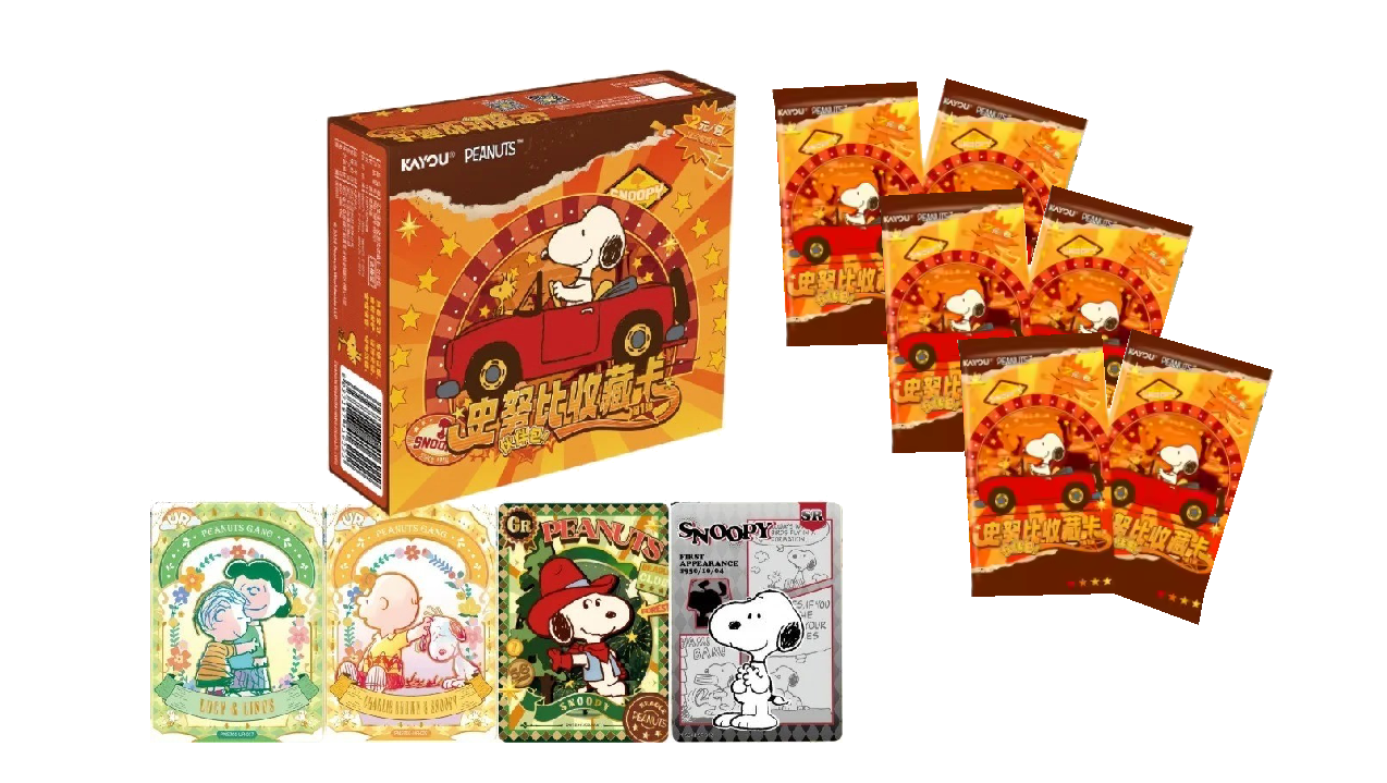 Snoopy Peanut Comics Anime Collection (6 Packs)