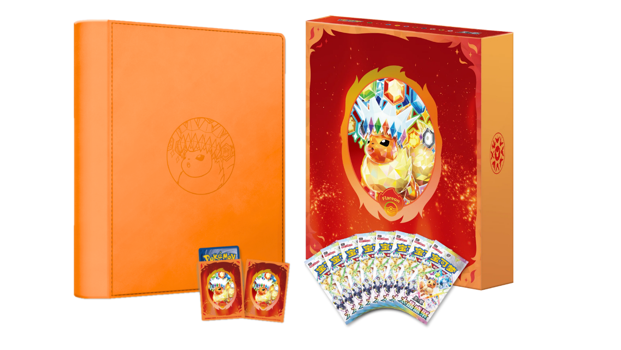 Pokémon TCG Simplified Chinese Terastal Gathering Eeveelution Binder Sets