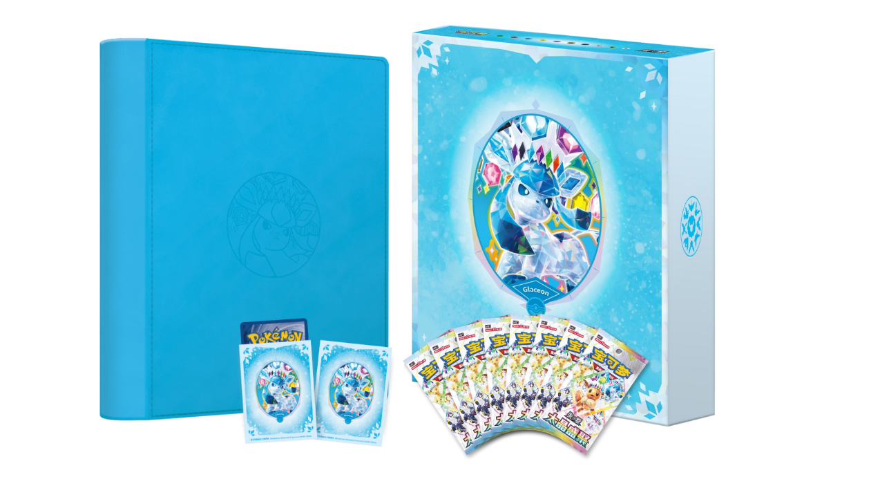 Pokémon TCG Simplified Chinese Terastal Gathering Eeveelution Binder Sets
