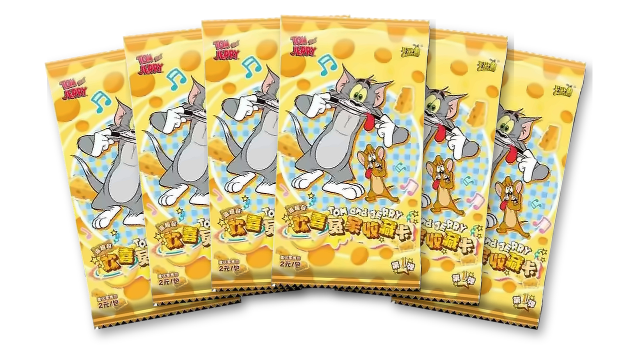 Tom & Jerry Kayou Trading Cards (Volume 1)  (6 Packs)