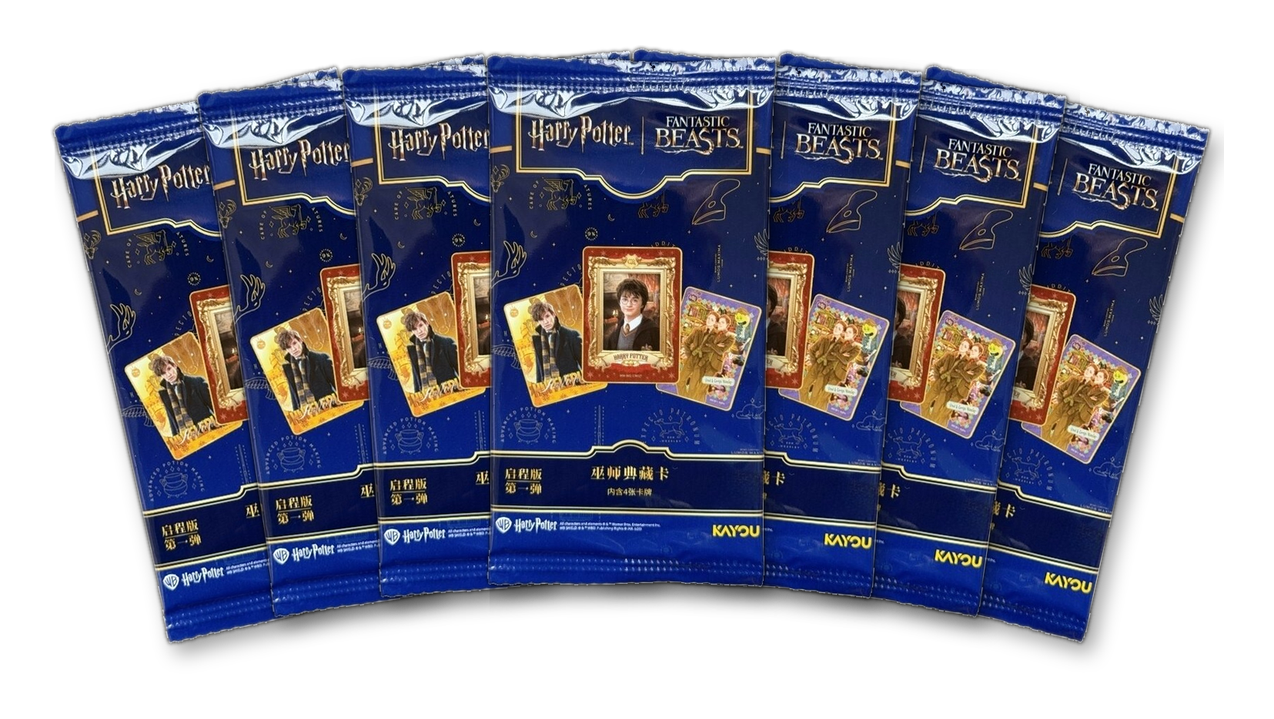 KAYOU Harry Potter Card FANTASTLC BEASTS (6 packs)